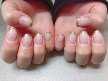 プラス デ ネイル(+ de nail)/ハンド☆フレンチ　6,050円