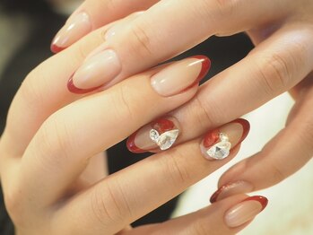 ネイルアイサロンアンドスクール リッカ(Lycka)/フィルイン・フレンチネイル