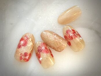 ビューティーサロン ハル(beauty salon haru)/【レッドフラワー】