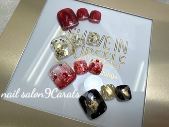 ナインカラット 神田店(9 Carats)/フット シンプル定額ネイル