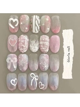 グロリアネイルズ 荻窪(Gloria Nails)の写真/モテカワネイルで指先から印象UP♪周りと被らないネイルであなただけの"かわいい"が作れる★