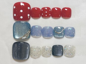 リッシュ ネイル(riche nail)/【フット】定額コース