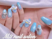 エムズ ネイルサロン(M2)/ブルーシナモンネイル