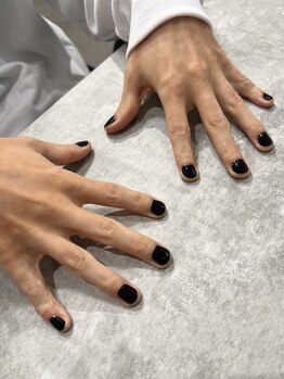 サムライビューティー 新宿三丁目店(SamuraiBeauty)/オールブラックネイル