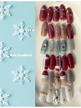ネイル ウサミミ(Nail UsaMimi)/【Jr.】定額5本アート(冬)