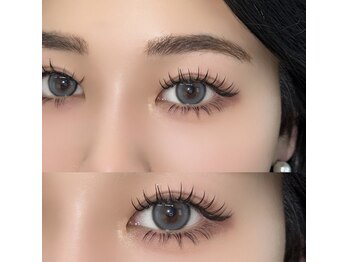 ビューティーサロン ERの写真/上下マツエクでぱっちりeyeに♪当店1番人気のdoubleフラットラッシュと下エクステセットのクーポンです＊°