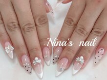 ニナズネイル(Nina's Nail)の雰囲気（人気No.1の長さだしメニュー）