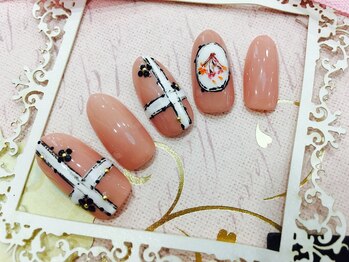 ネイルクロエ(NAIL KCLOE)/押し花フラワーネイル