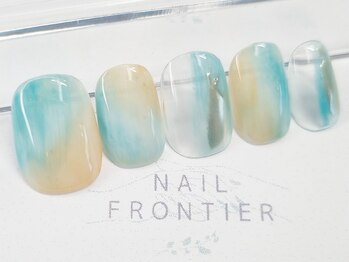 ネイルフロンティア 吉祥寺(NAIL FRONTIER)/ターコイズニュアンス5480円~