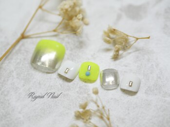 ラピッドネイル 西葛西店/定額フットデザイン