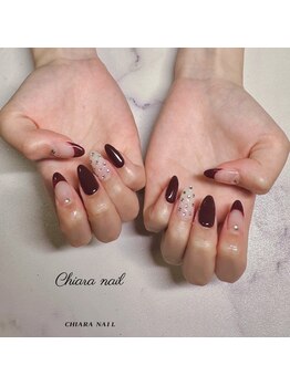 キアラネイルサロンの写真/【季節&トレンドに合わせて更新】シンプル～トレンド◎定額シンプルコース¥6000→¥5500/オフィスネイルに♪