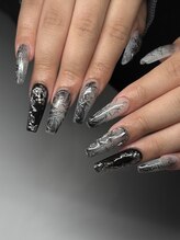 エクアネイルズ(Akuwa nails)/スカルプ◆150分アートやり放題