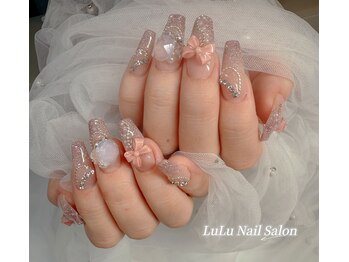 ルル 新宿西口(LULU)/チップ長さだし持ち込みデザイン