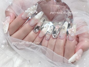 プティネイル 池袋(Puty Nail)/埋め尽くしワンホンネイル