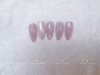 ワンホンシンプルネイル