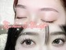 マスカラパーマ（パリジェンヌ可）＋ 束感コーティング ＆ 眉毛wax ＋ メイク