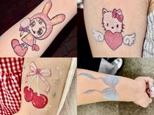 まつげパーマ専門店 Ange Rielle -アンジュリエル- の雰囲気(ボディージュエリーも同時施術できます☆)