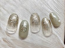 エブロマリン 湘南台店(evromarine)/3月定額グリッターデザイン