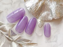 ボネール(nail ＆ eyelash Bounail)/メタリック ミラー ニュアンス