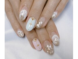 シェルネイル　ジェルネイル