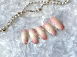 桃ネイル