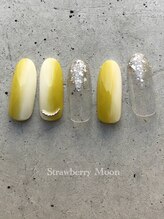 サロンストロベリームーン(Salon Strawberry Moon)/シンプルニュアンスネイル