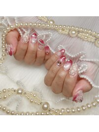 プリキュア風ネイル