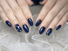 ワイワイ(yy)/ネイビカラー^_^