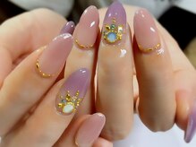 シェル ネイル(Cher nail)の雰囲気（【ジェル】≪オフ無し≫☆ジェルアート4本 ¥7480）