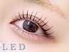【低刺激×高持続　LEDマツエク】フラットラッシュ100本（オフ無料）5700 円