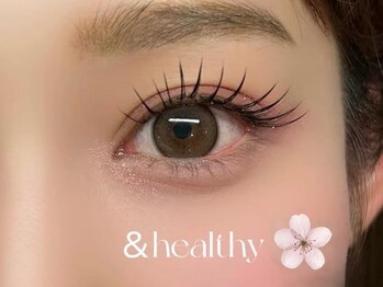 ベストアイラッシュ 渋谷109前店(Best Eyelash)の写真/【&healthy（アンドヘルシー）でトレンドeyeに*】豊富な商材で叶える理想の目元♪ナチュラルも束感もお任せ