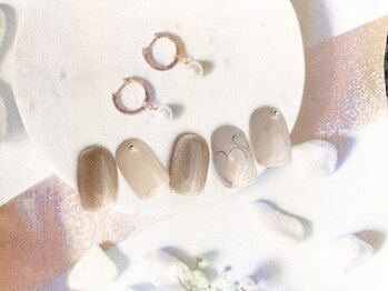 トレモロ ネイル アンド ケア(Tremolo nail and care)/1月【定額】トレンドコース