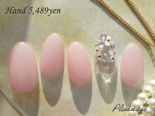 プラスネイル 銀座中央通り店(PLUS NAIL)/【3328】ガーリー×ブライダル