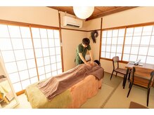 シエスタの雰囲気（サロン内は和室の落ち着ける空間となっております。（完全個室））