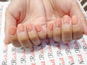 ネイル リッチ(Nail Rich)/上品逆フレンチ☆