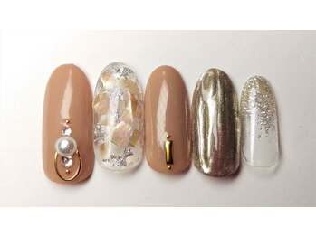 ネイルサロン 爪/秋ネイル