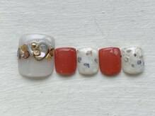 ルリアンネイル(le lien nail)/Foot定額アートコースA