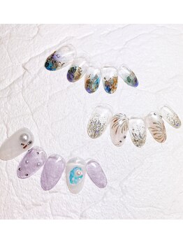 ウィウィ(U'IU'I)/8月キャンペーンネイル