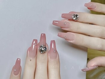 モルフォネイル(Morpho nail)/#ワンホンネイル #キラネイル