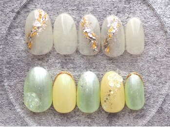 ネイル マテリア 池袋店(Nail Materia)の写真/《ずっと同価格でご案内*ワンカラー¥5300/定額アート¥6300~》随時デザインを更新!飽きずに何度でも楽しめる