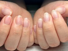 ブリスフルハピネス(Blissful happiness)/究極シンプルなクリアネイル