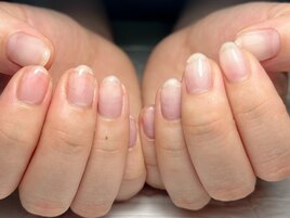 究極シンプルなクリアネイル