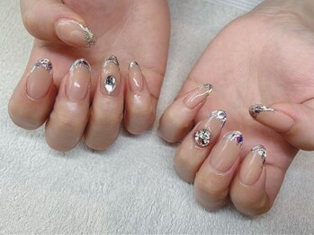 ビューティービースト フォー ネイルアンドアイラッシュ 松浜店(beauty:beast)/ガラスフレンチ☆