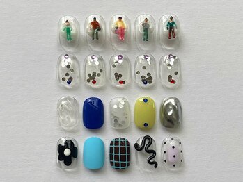 アンルーン(AN.LOOM)の写真/ワクワクするデザイン多数♪実力派ネイリストのトレンド感あふれるアートネイルがリーズナブルに試せる★