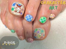 ピーボックス(P BOX)/☆キャラ 模写 3D 推しネイル☆