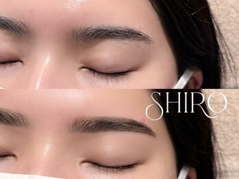シロ 浜松 田町(Shiro)の写真/【韓国風の平行眉】も次世代アイブロウ【ハリウッドブロウリフト】もお任せ！パリジェンヌとの同時施術も◎
