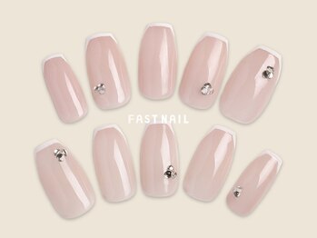 ファストネイル 関内店(FAST NAIL)/フレンチ/パーツ【12381】