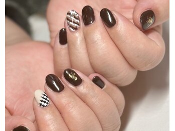 カイヤナイト(Nail Salon Kyanite)/バレンタインデザイン