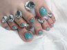 【FOOT】　enoiギャリッター/フラッシュ☆フットバス込[フットネイル/本八幡]