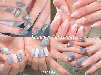 ファストネイル キラリナ京王吉祥寺店(FAST NAIL)/定額 ¥5410 ◆ 夏ネイル特集